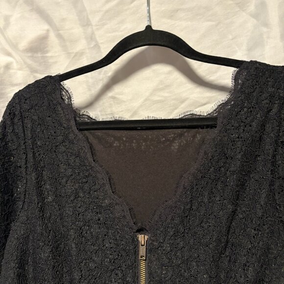 Adrianna Papell Black Lace Dress - Picture 6 of 8